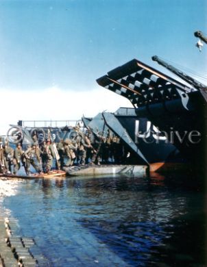 5th ESB Load Supplies for D-Day