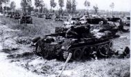 Cromwell Tanks with 22nd Armored Brigade "Operation Goodwood"