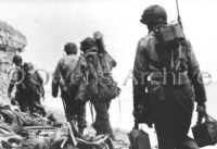 US Soldiers at Fox Red Sector, Omaha Beach