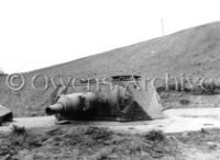 Large German Gun on Bunker Omaha Beach