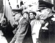 Hitler Looking at Crowd Nuremberg Rally 1938