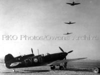 Spitfires with 611 Squadron 1943