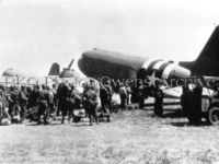 82nd Airborne Loading C-47 for Normandy 