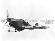 Bell P-39 Airacobra covered in snow