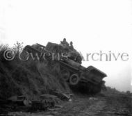 Canadian Cromwell Tank Heading to Front Line
