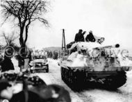 Tanks with 7th Armored Division, Bastogne
