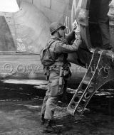 Captain Robert Rae with 82nd Airborne on C-47