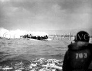 First Wave of Landing Craft from 1st Division