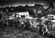 Marines land on Iwo Jima