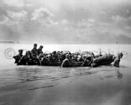 Marines wounded during landing on Tarawa