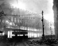London Burning After German Air Raid 1940