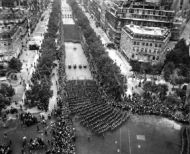 American Army March in Liberation of France