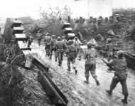 American Soldiers Capture Siegfried Line 