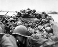 89th Infantry Crossing Rhine River Under Heavy Fire 