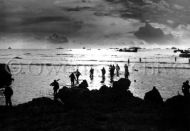 Marines land on Tinian Island