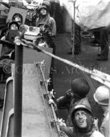 Navy crew looking for Japanese Kamikaze, Mindoro