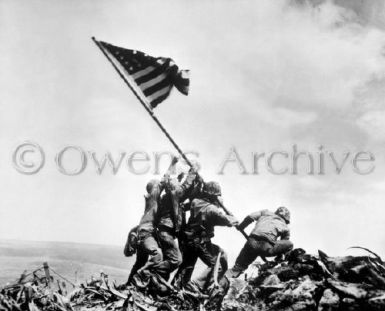 Marines Raising Flag on Iwo Jima