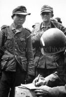 Captured Japanese Soldier in German Uniform