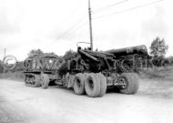 M4 Artillery Tractor towing Howitzer