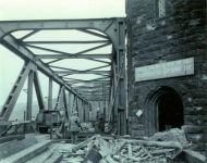 US 1st Army 9th Armored Enter Remagen Bridge