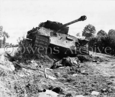 Destroyed Tank from 47th Panzer Corps D-Day