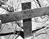 Grave of the First American Casualty at Gela, Sicily