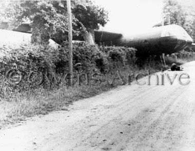 101st Airborne Glider Lands on Hedgerow D-Day