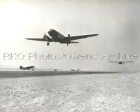 Douglas C-47 with glider in tow, North Africa