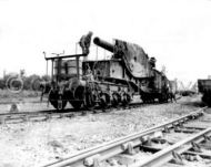1st Army Capture German "Theodor Bruno" Heavy Rail Gun