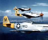 P-51 Mustangs "Yellow Tails" 52nd FG