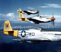 P-51 Mustangs "Yellow Tails" 52nd FG