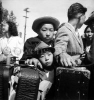 Japanese Ancestry Evacuees at Assembly Center