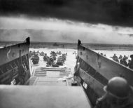First Wave on Omaha Beach, D-Day