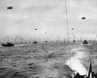 Convoy of Landing Craft Heading to Normandy 
