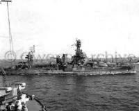 USS Texas (BB-35) during Iwo Jima landing