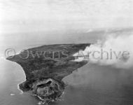  Iwo Jima during the pre-invasion bombardment