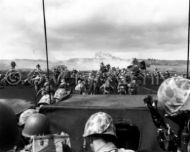 Marines with 4th Division on Iwo Jima
