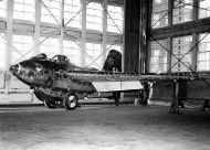 Messerschmitt Me 163 in Hanger