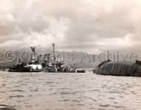 USS Utah and USS Raleigh Capsized 