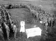 Allied POW's honor fallen comrades, Formosa