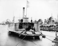U.S.S. Commodore Perry, ferryboat converted into a gunboat