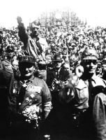 Hitler Salute at Nazi Party Rally in Nuremberg