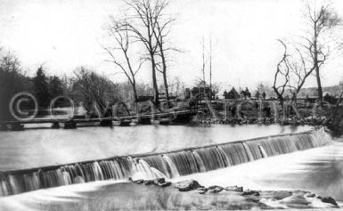 Pontoon Bridge across Hazel River