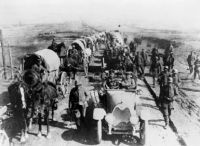 German convoy move to the Eastern Front