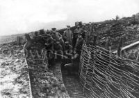German troops in a trench