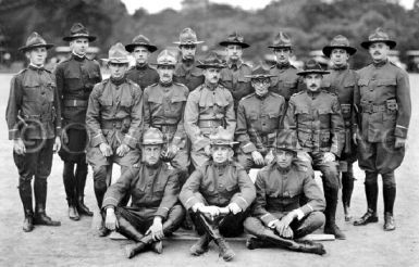 Officers of the Infantry Battalion