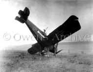 German plane brought down by American gunners