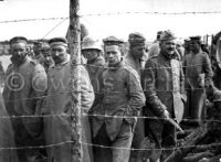 German prisoners in French prison camp