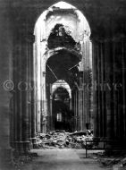 Ruins of the Cathedral St. Quentin, France